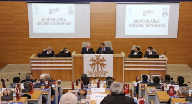 Palandöken'de muhtarlar zirvesi