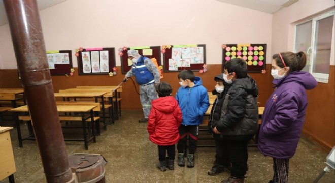 Palandöken'de yüz yüze eğitim seferberliği