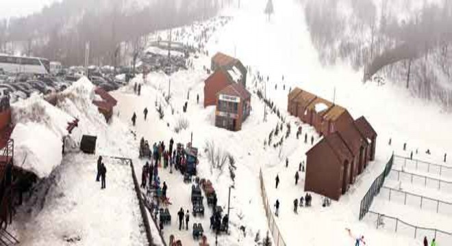 Palandöken ve Konaklı'da kar kalınlığı 1 metre