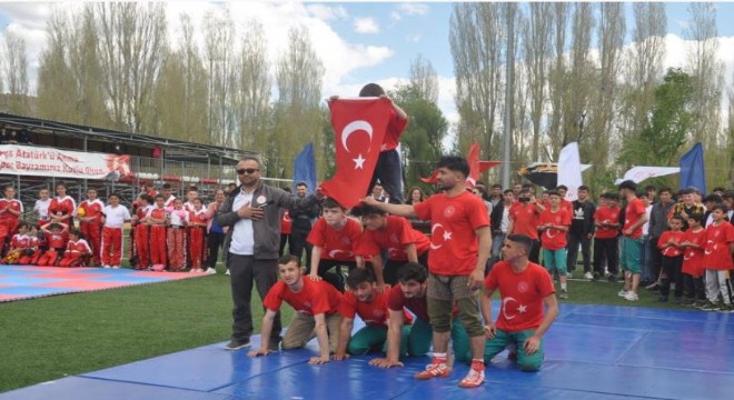 Pasinler'de 19 Mayıs milli coşkuyla kutlandı