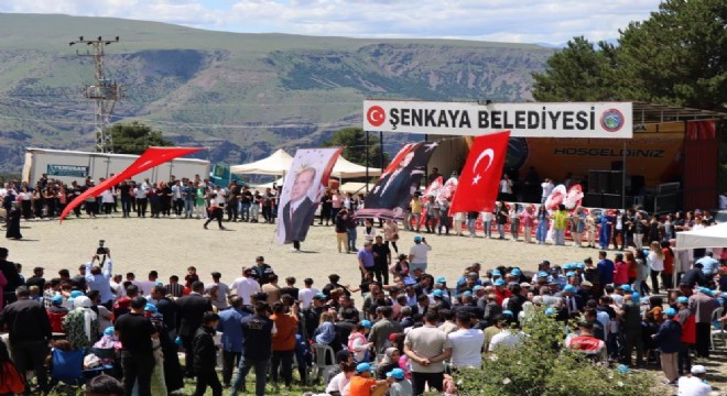 Şenkaya 3 günde 20 bin kişiyi ağırladı