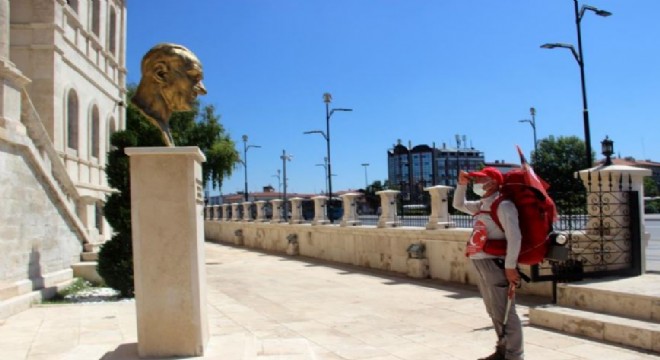 Sivas'tan Erzurum'a 100'üncü Yıl yürüyüşü