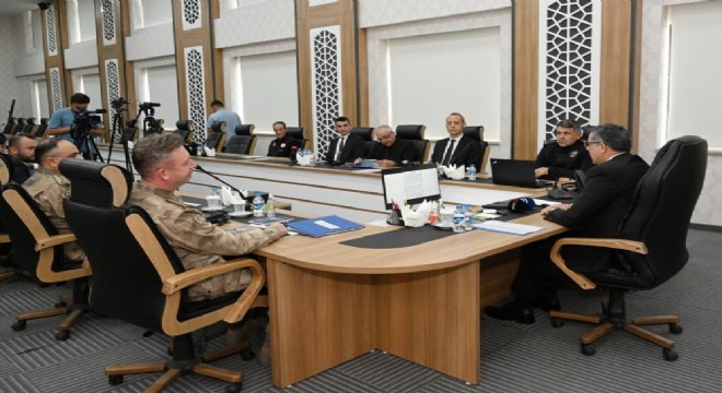 Vali Çiftçi Erzurum asayiş verilerini paylaştı