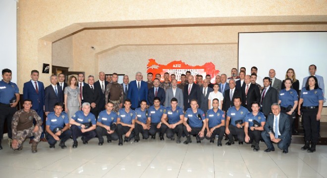 Yakutiye Medresesi'nde bayramlaşma