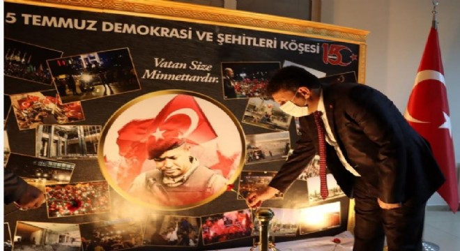 Yaşar: ‘15 Temmuz şehitlerini rahmetle anıyoruz'