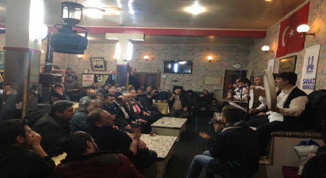 Yoncalık'ta Erzurum kış kültürü canlandırıldı