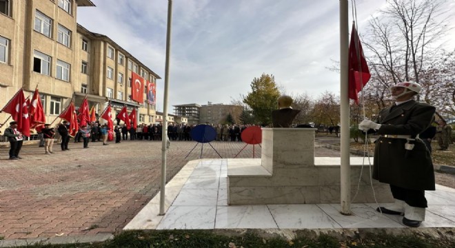 Yüksekova'da 10 Kasım Atatürk'ü Anma etkinliği