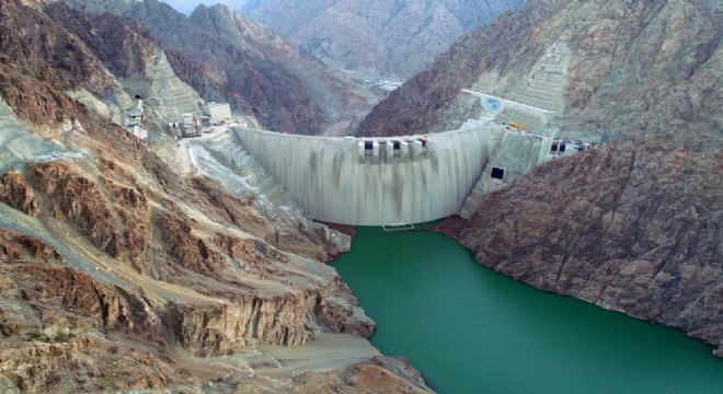 Yusufeli Barajı'nda su seviyesi 62 metre oldu