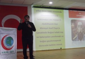 Göktaş Çanakkale Ruhu'nu anlattı